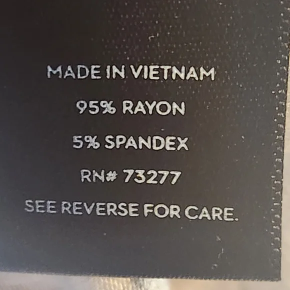 Womens Short Sleeve Dress with Pockets XL Simply Vera Vera Wang - Picture 3 of 3